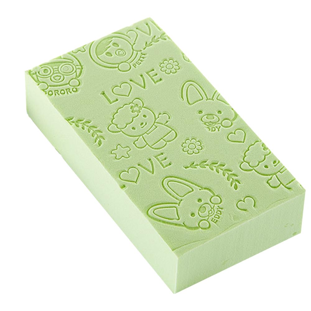 Bath Sponge Lace Printed Scrub Shower Baby Bath Scrubber Exfoliating Beauty Skin Care Sponge Face Cleaning Spa Bath Ball 1pc