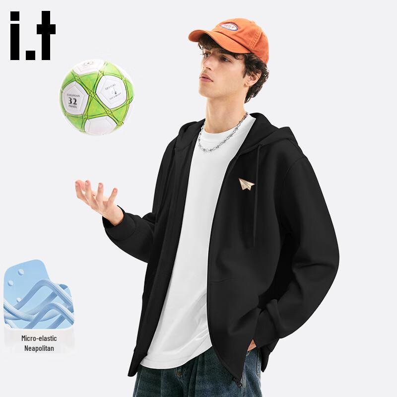 Fingercroxx IT Men's Japanese Casual Full-Zip Sweatshirt Jacket