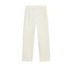 MD Fall and Winter New Women's Clothing Casual Intelligence Commute Style Minimalist White High-Waist Straight Pants 5001801