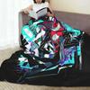 Vox Hazbin Hotels Strickdecken Flanell Super Weiche Überwurfdecken für Auto Sofa Couch Bett Teppich