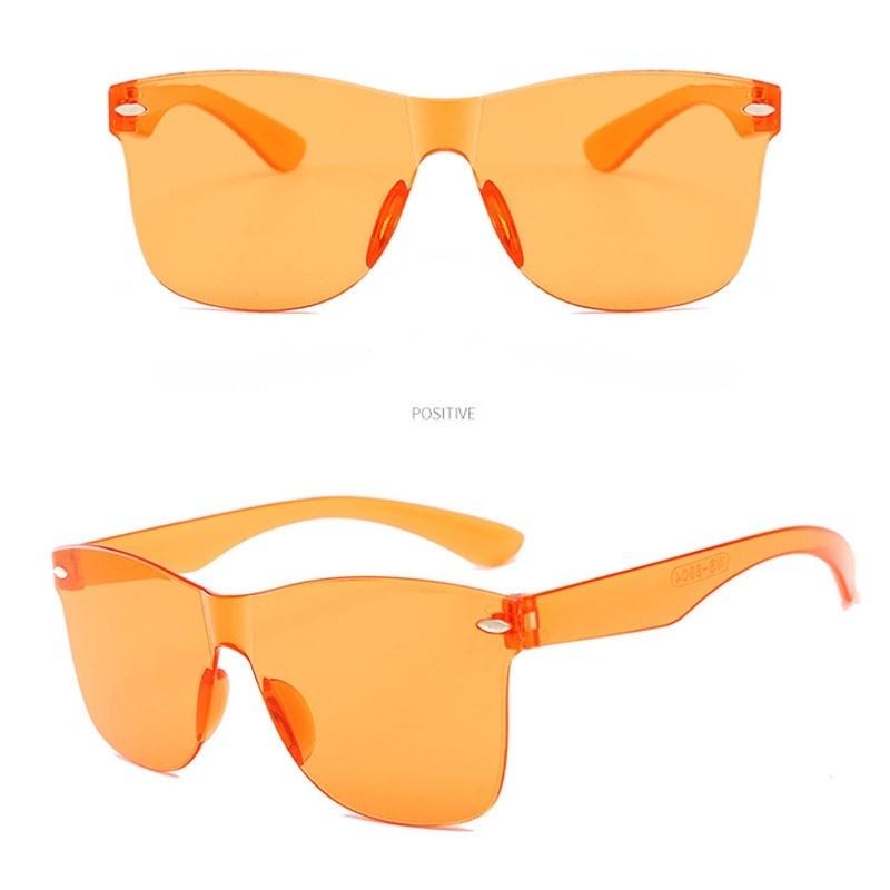 Nové módní dámské brýle Candy Colors UV400 oversized 24barevné brýle