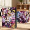 Custom Cover 500+ Capacity A4 Yu-Gi-Oh! Binder Premium PU Leather 9-Pocket Zippered Album TCG Organizer with Refillable Pages