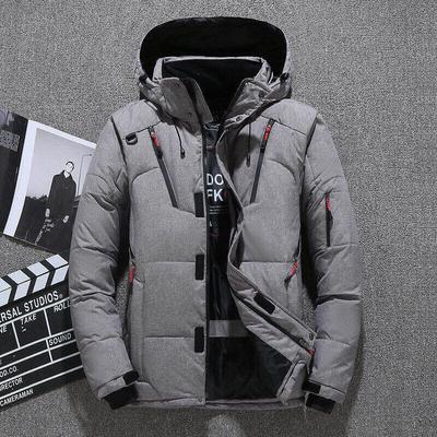 Herren- und Damen-Daunenjacke, kurze Winterjacke, koreanische Version, verdickte Jacke, Gezeitenwerkzeug