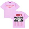 Unisexuel Turizo Trendy Music 201 Print T Shirt Unisex Women Oversized Short Sleeve Tee Shirts Casual Cotton Vintage Tshirt Streetwear
