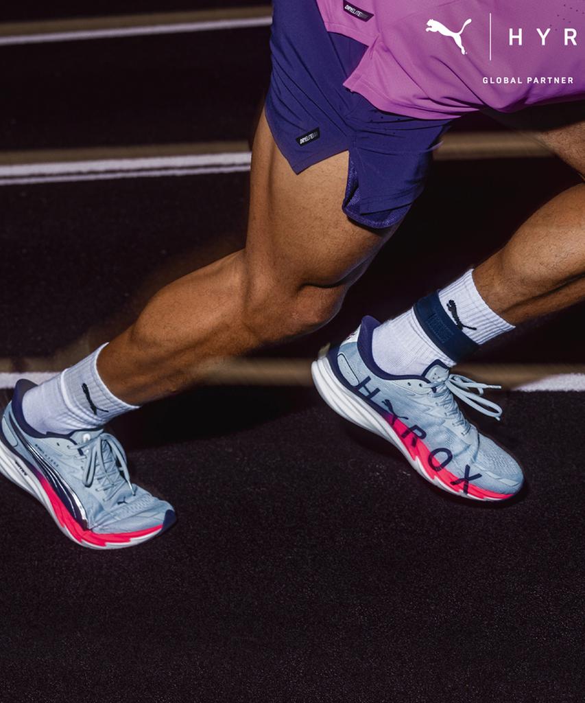 Puma X Hy-Rox Velocity Nitro 4 - Lucite: Pure Pink: Deep Plum / 312915-01