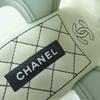 Very Good CHANEL COCO Mark Sport Sandals In Leather 37 21P G37231 Used