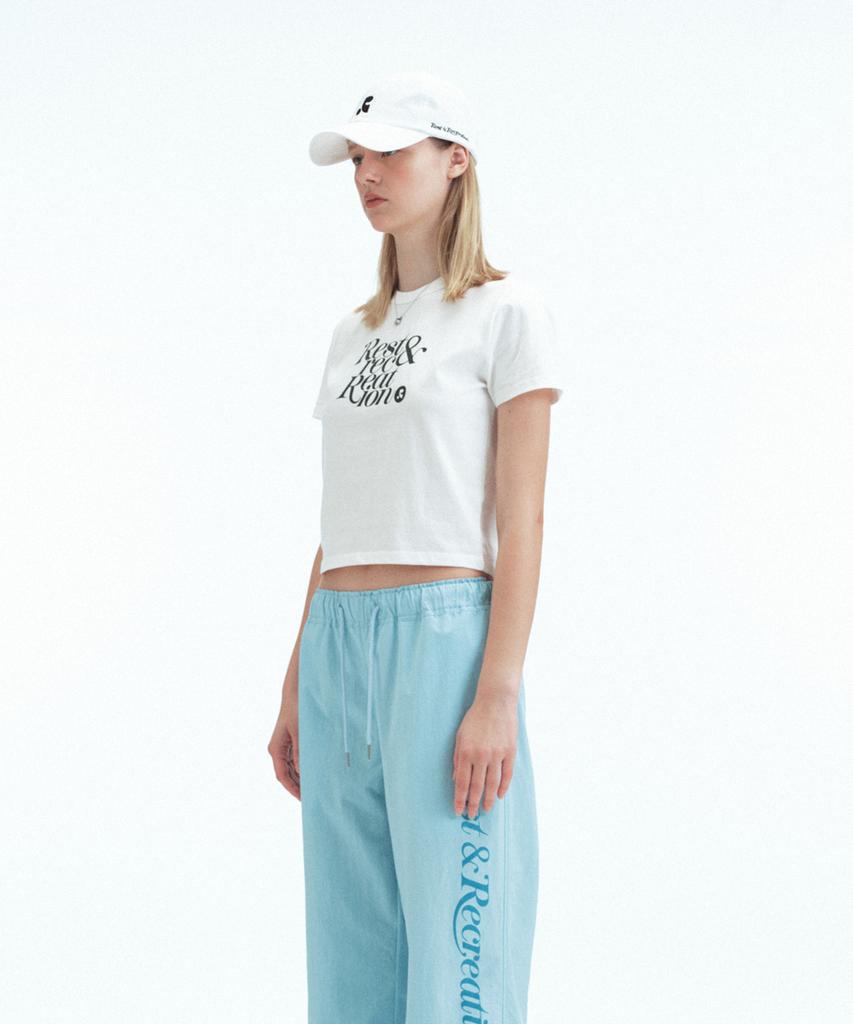 REST&RECREATION Basic Logo T-Shirt - White