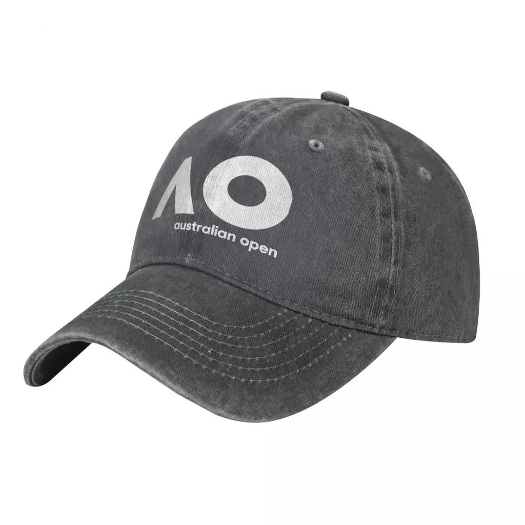 Australian Open AO Mode Baseballkappe Schirmmütze Unisex Hut Damenmütze Unisex Panama Hut