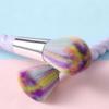 10 Colorful Makeup Brushes, Crystal Makeup Brushes Spiral Handle Makeup Brush Set