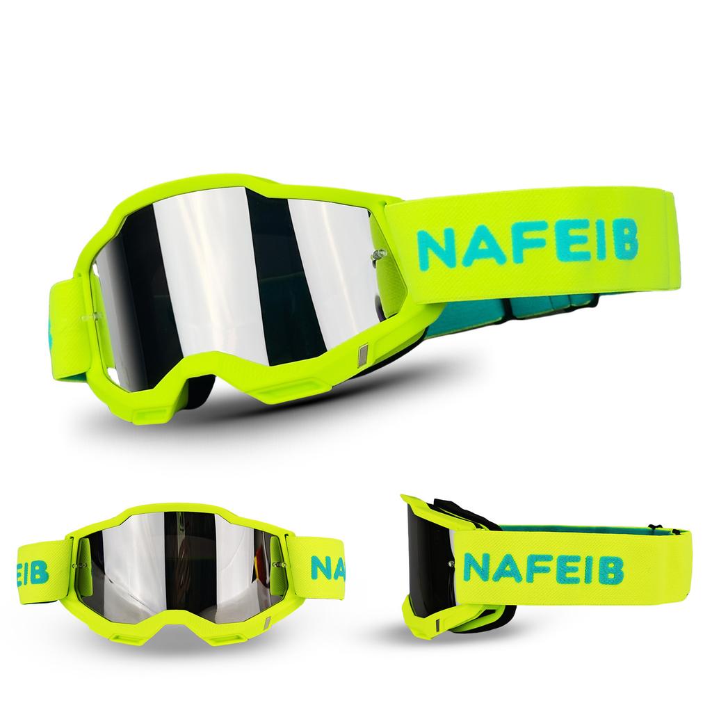Motorcycle Goggles Riding Glasses Outdoor Off-Road Windproof Glasses Skiing Men's and Women's Sunglasses Durable Lenses