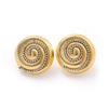 18K Gold Stainless Steel Flower Shell Beach Earrings