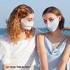 Ice Silk Gradient Cooling Mask: Lightweight, Breathable, Anti-UV Protection with Slimming Effect
