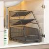 Under-Sink Pull-Out Bathroom Drain Shelf & Storage Basket