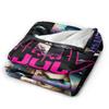 RAPPER JUL Blanket  Soft Warm Funny Plush Bedding Throws For Students Outdoor Flannel Bedspread Bed Cover