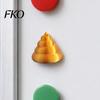 Funny Poop Gift Magnetic Golden Ornament, 3D Printed Table Decoration, Decor Prank Figurine, Gag for Friends Party Decoration
