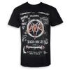 Slayer Logo Inspirational Print Tshirt Casual Street Style Cotton Tshirt Suitable For Metal Enthusiasts Casual Summer Tshirt