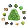 Glafira Nature Herbal Seven Green Triangle Platycladus Usman Grass Hair Fixing Oil Control Dandruff Removal Genuine Shampoo Soap Bar (Pack of 1)