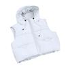 Women's Hooded Short Loose Slim Warm Down Vest
