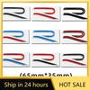 BSI1 Valve Stems Caps Metal Car Rear Trunk Sticker Fender Side Badge Decals For Volkswagen Golf 8 New R LINE Logo Beetle GTI Passat T