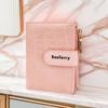 Crossborder Fashion Womens Wallet With Pu Material And Antitheft Zipper For Daily Use