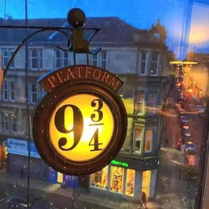 Veilleuse Murale Personnage De Film 9 3/4 Rouge