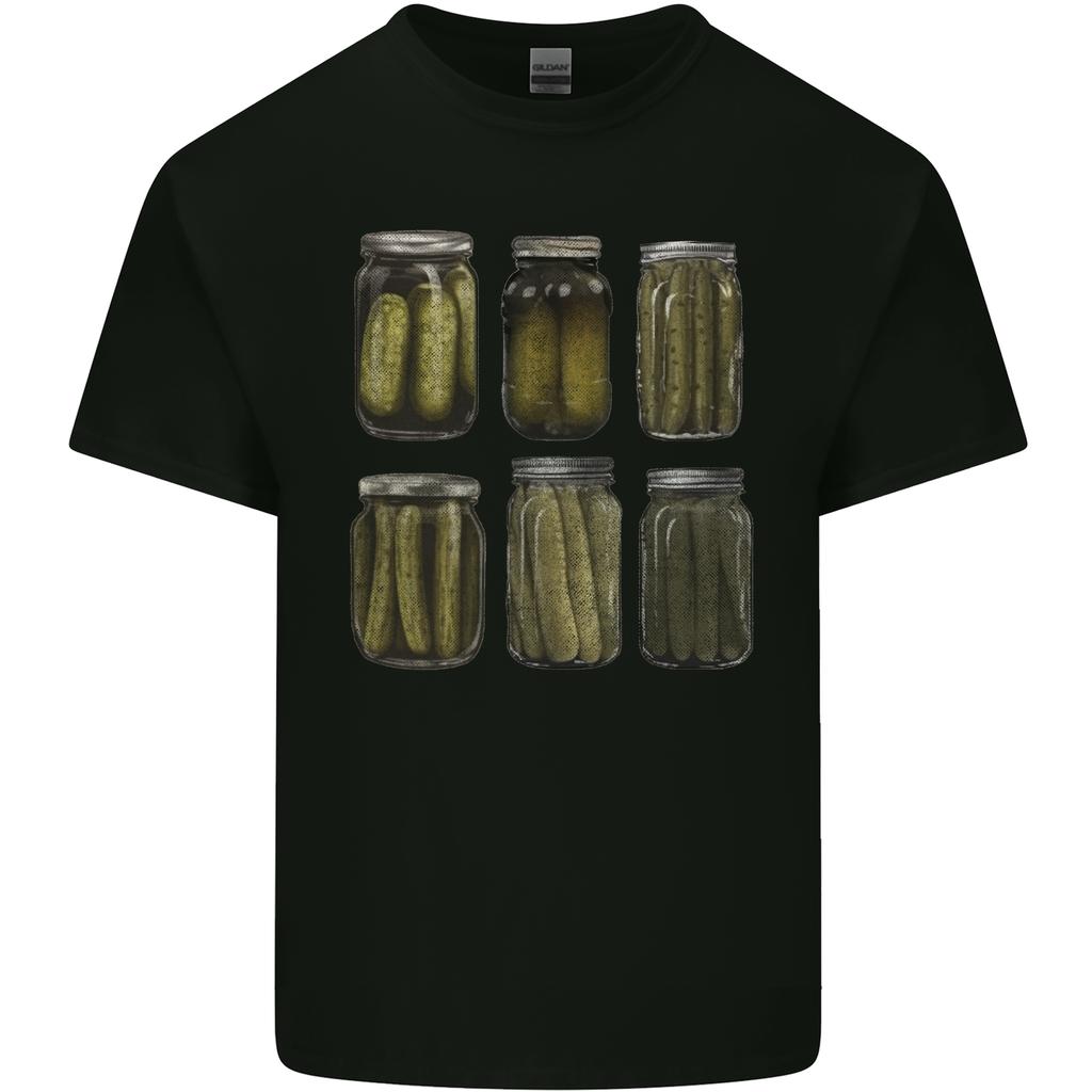Pickle Jars Gurkins Cucumber Unisexs Light Cotton TShirt