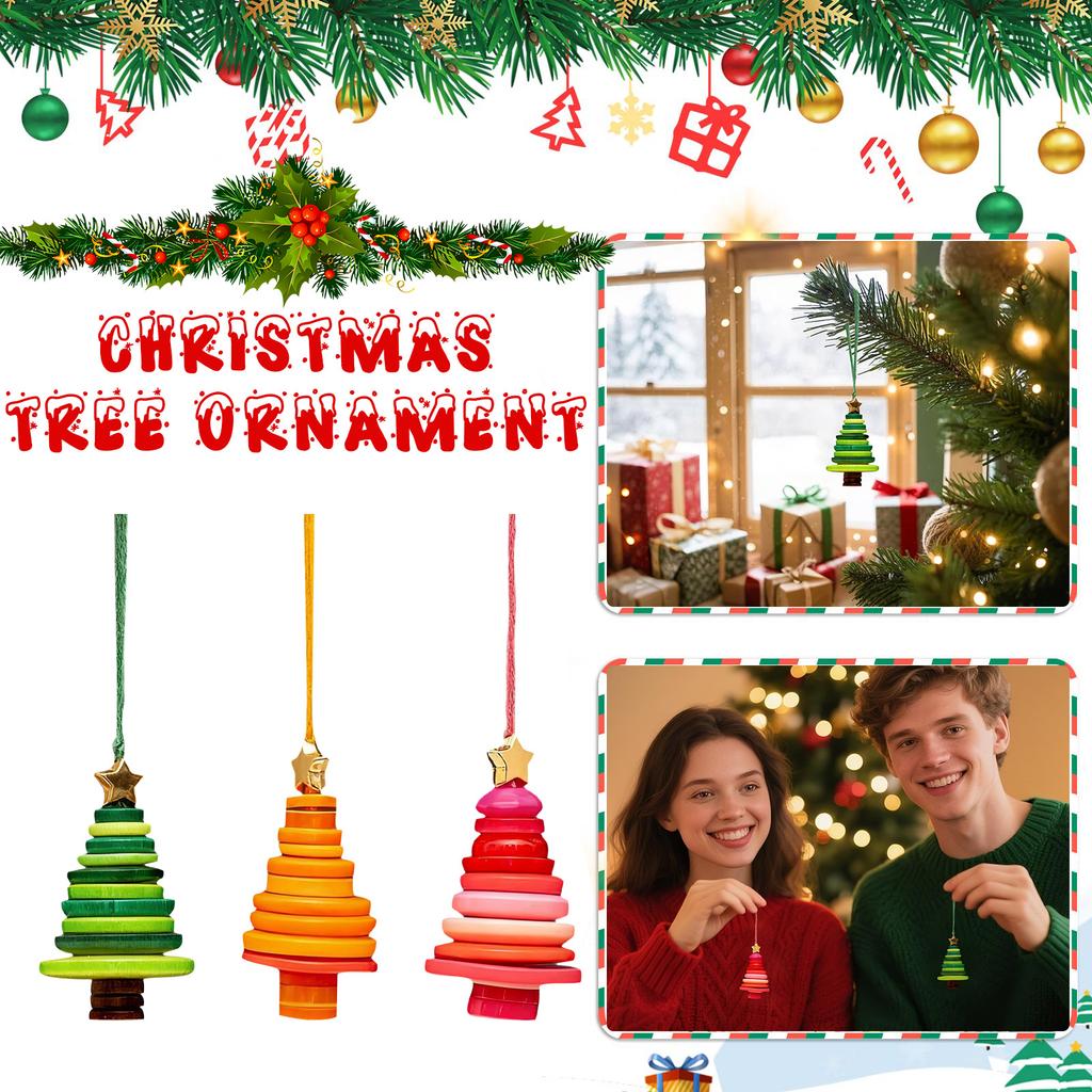Button Christmas Tree DIY Pendant Christmas Decoration