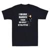 I Work Harder Than An Ugly Stripper Funny Sarcastic Saying Vintage Men's T-Shirt