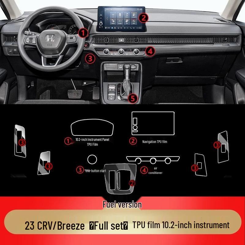 Honda Breeze Interior & Headlight Protective Film Kit
