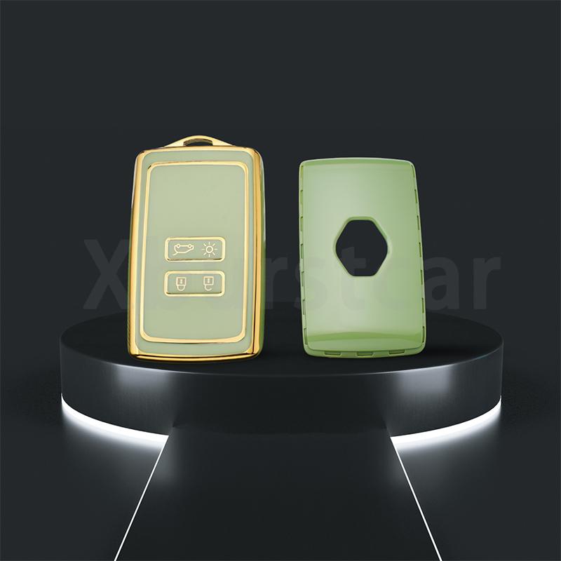 Tpu Car Key Cover Shell For Renault Captur Koleos Kadjar Zoe Arkana Espace Clio Megane Grand Scenic Sandero Dacia Duster Card