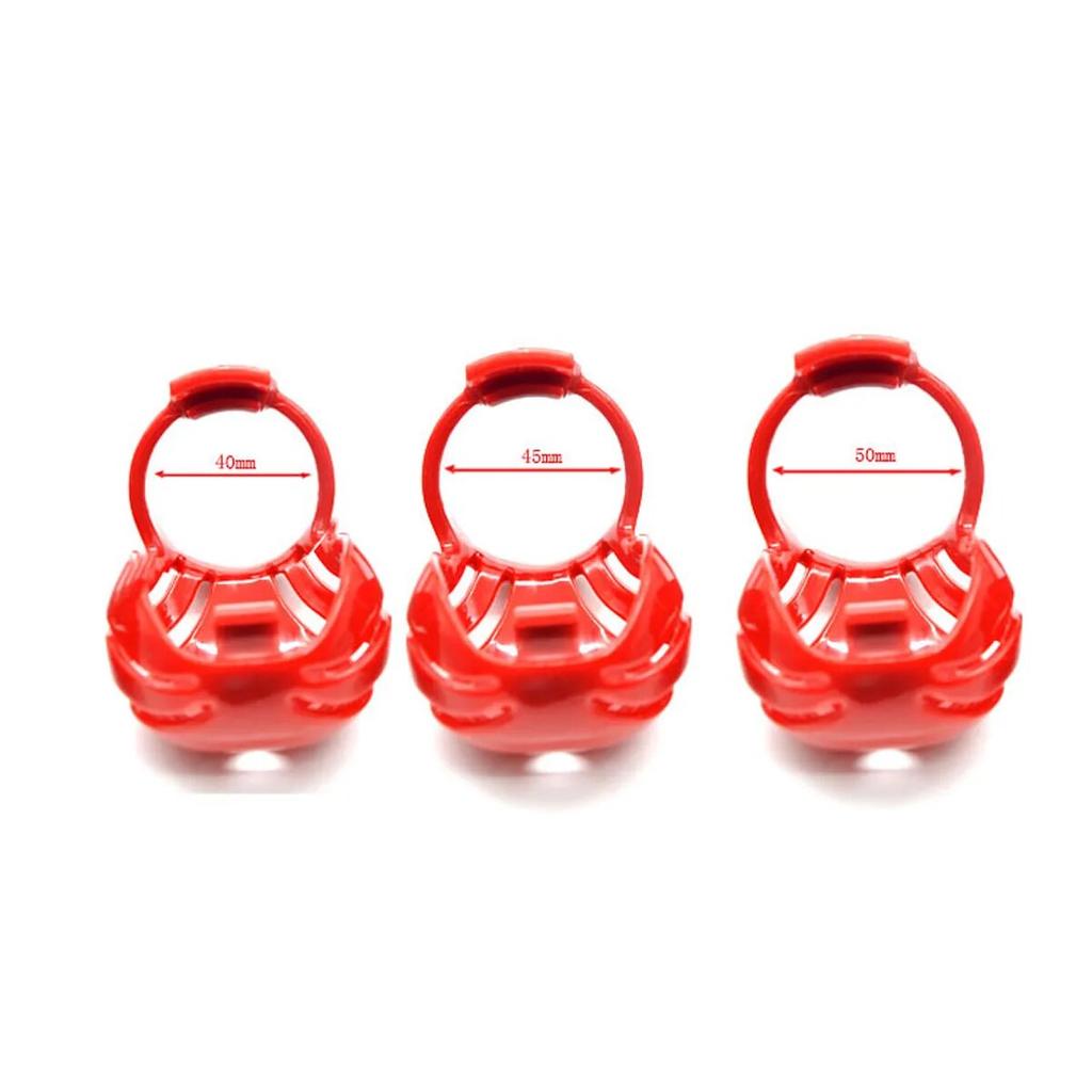 Novo design de plástico Masculino galo bloqueio BDSM Castidade anti-off dispositivo gaiola CB6000 bondage restrições SM brinquedo sexual para homens