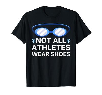 Swimming Swimmer Swimming Instructor Goggles Men's Women's T-Shirt