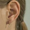 Aora MINI CZ DROP EARRING DW_263