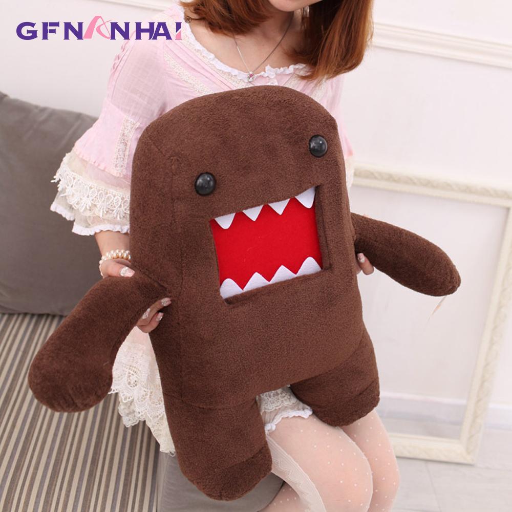 Favorite Toy Unisex Infant 1Pc 32/42Cm Japan Domo Kun Creative Kawaii Plush Toys Domokun Cartoon Plush Stuffed Doll Baby Infant Child Birthday Xmas Gift