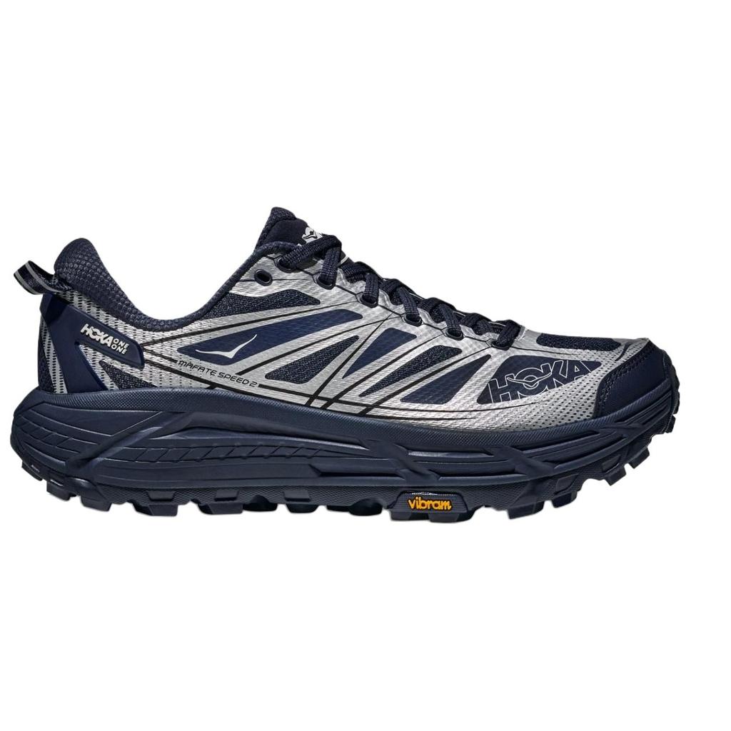 Hoka One One Mafate Speed 2 Fashion Comfortable Support Running Shoes Unisex Running Shoes Dark-Silver 1126851-VYNV