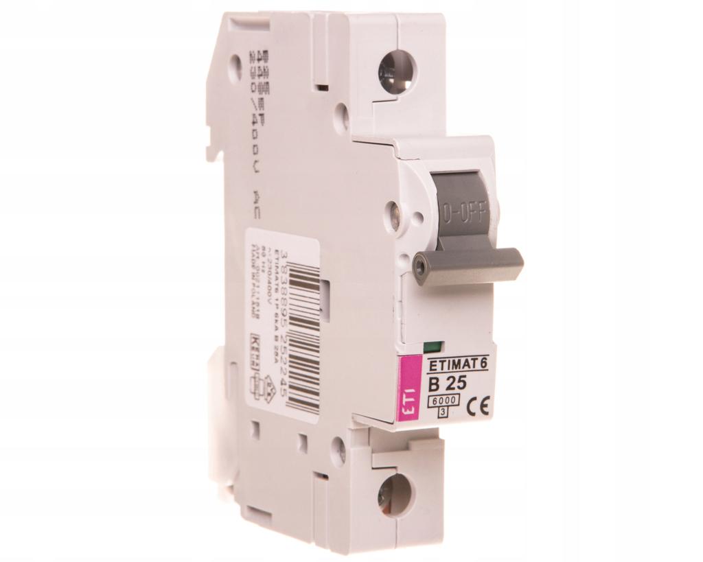 Eti Polam Circuit Breaker 230 V Ip20 25 A 1 Pc