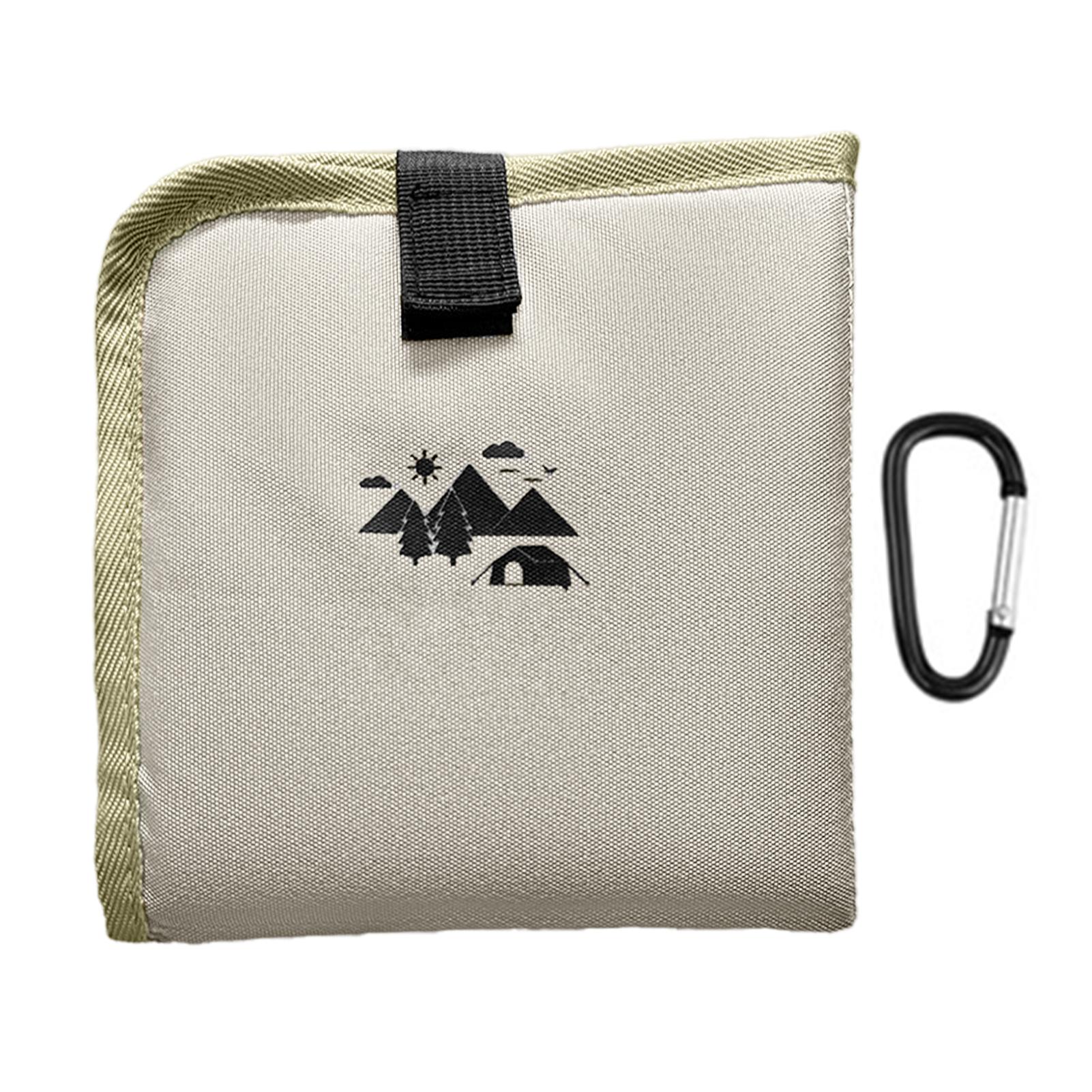 

Коврик для сидения Компактный Водонепроницаемый Уличный Складной Подушка для кемпинга Легкий 85г с сумкой для переноски Коврик для сидения Водонепроницаемый коврик Khaki хаки