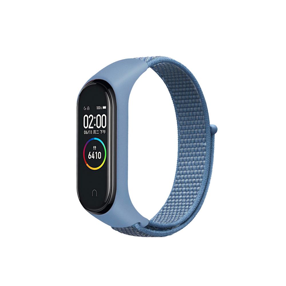 Nylon Schlaufenarmband für Xiaomi Mi Band 9 8 Geflochtenes Verstellbares Ersatz-Uhrenarmband Sportarmband für Mi Band 8 7 6 5 4 3 Armband