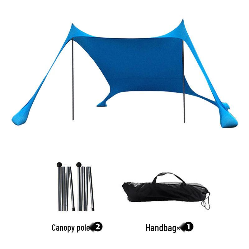 Himmel Baldachin Sonnenschutz Zelt: Regenfest & UV-Schutz für Strand, Camping und Outdoor-Aktivitäten