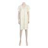 Women S Yellow Flower Cool Cotton Modal Short Sleeve eaSy dreSS Ggw1231