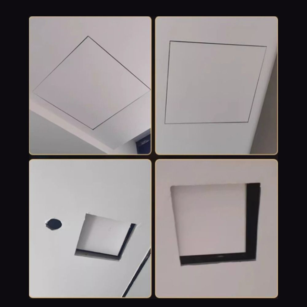 Aluminum alloy Cement Board Access Panel Anti-corrosion Moisture-proof Maintenance Access Port Invisible