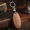 Genuine Leather Smart Key Case for Nissan Delica Mini and Roox Compatible with Nissan Serena Car Key Perfect for Gifting Leather [smasol] Aura,