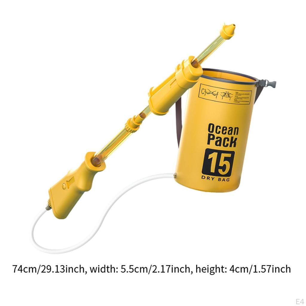 Soaker Backpack Toy High Pressure for Bathing Activities