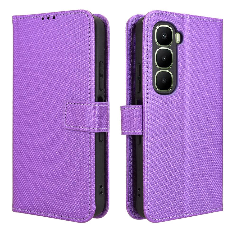 Flip Cases for Infinix Hot 60i 4G PU Leather Full-Body Protection Shockproof Durable Retro Phone Case