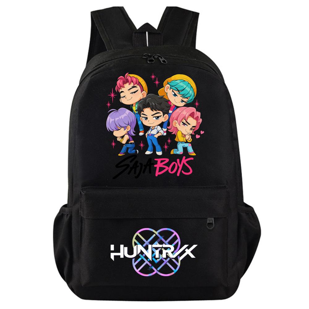 Kpop Dämonenjäger Bedruckter Rucksack für Teenager Studenten Mädchen Jungen Schultasche Schultasche Damen Große Kapazität Reisetasche Kindergeschenk Rucksack