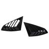 2PCS Rear Side Window Louvers Racing     Vent Scoop Shades Cover Blinds for 4 Series  6 Gran   2020 to 2024