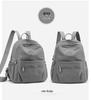 Damen Modischer Rucksack aus Nylon-Oxford-Canvas - Koreanischer Stil, Vielseitig für die Schule oder als Mama-Tasche