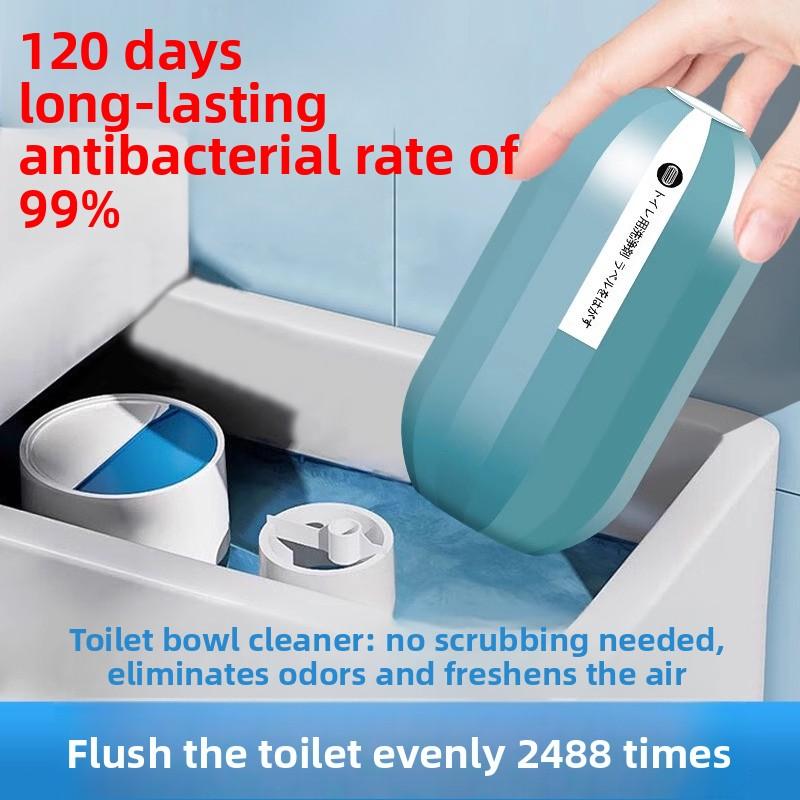 Toilet Cleaning Odor Removal Blue Bubble Toilet Cleaner