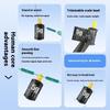 5Pcs Fishing Weights Kit Water Drop Sink Adjustable Proportional Fishing Alert Compact Weight Cylindrical Scale Fishing Tackle