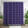 Halloween Shower Curtain for Bathroom Purlpe Haunted House Spooky Spider Skull Wall Home Decorations Sets with 12 Hooks Waterproof Polyester 72" X